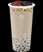 桂花红豆奶茶